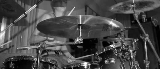 a drum kit